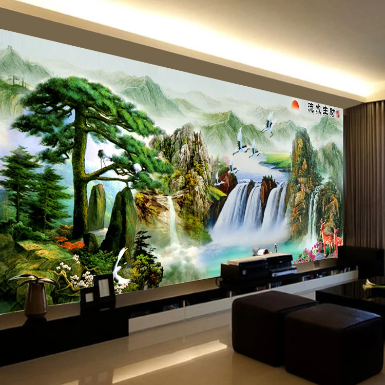 Needlework,DMC Cross stitch,Set For Full Embroidery kit,Chinese Tree Waterfall Sun Landscape Pattern Cross-Stitching Home Decro
Needlework,DMC Cross stitch,Set For Full Embroidery kit,Chinese Tree Waterfall Sun Landscape Pattern Cross-Stitching Home Decro