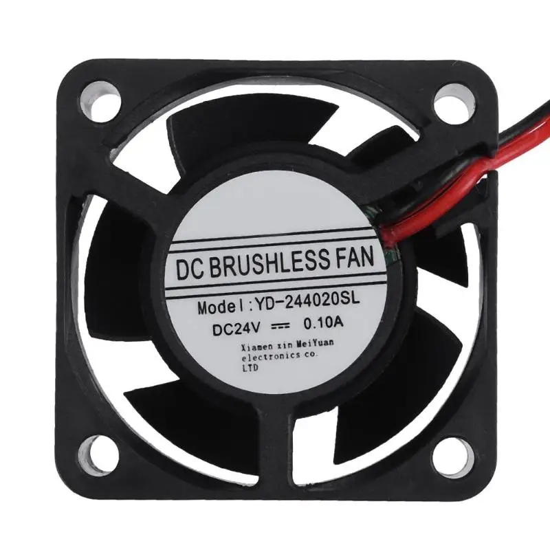 5 Blades 2Pin PC Computer Case CPU Cooler Fans Waterproof YD-244020SL 24V 40x40x15mm Low Noise Brushless DC Cooling Fan
5 Blades 2Pin PC Computer Case CPU Cooler Fans Waterproof YD-244020SL 24V 40x40x15mm Low Noise Brushless DC Cooling Fan
