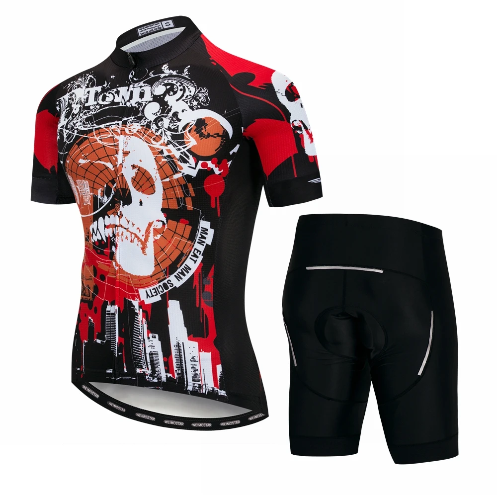 Weimostar Skull Cycling Jersey set 2018 men MTB Bike Clothing Racing Bicycle Clothes Maillot Ropa Ciclismo Cycling Jersey Sets
Weimostar Skull Cycling Jersey set 2018 men MTB Bike Clothing Racing Bicycle Clothes Maillot Ropa Ciclismo Cycling Jersey Sets