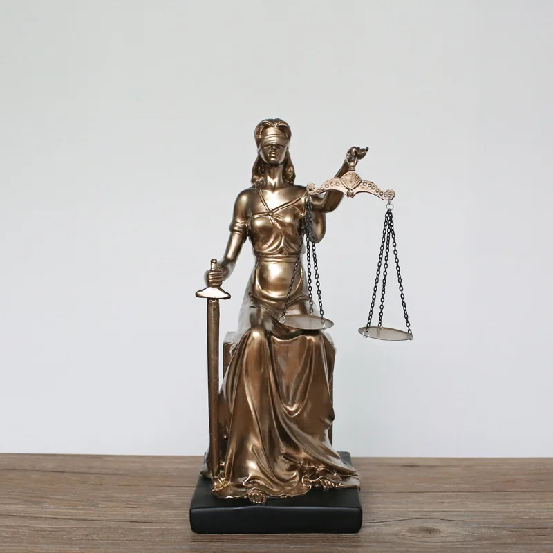 1pc New Retro Home Jewelry Statue of Justice Themis Creative Resin Character Furniture Decoration ornament
1pc New Retro Home Jewelry Statue of Justice Themis Creative Resin Character Furniture Decoration ornament