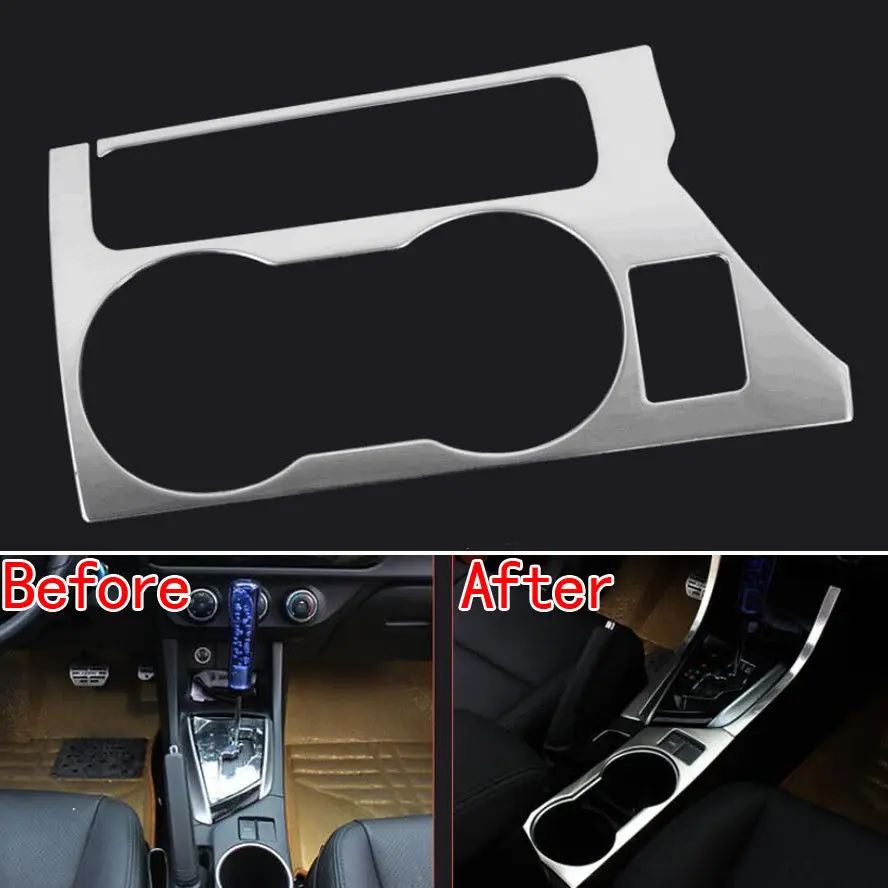 BBQ@FUKA Car-Styling Console Gear Shift Cover Stripe+1x Water Cup Holder Trim Panel Sticker Fit For Toyota Corolla 2014 2015
BBQ@FUKA Car-Styling Console Gear Shift Cover Stripe+1x Water Cup Holder Trim Panel Sticker Fit For Toyota Corolla 2014 2015
