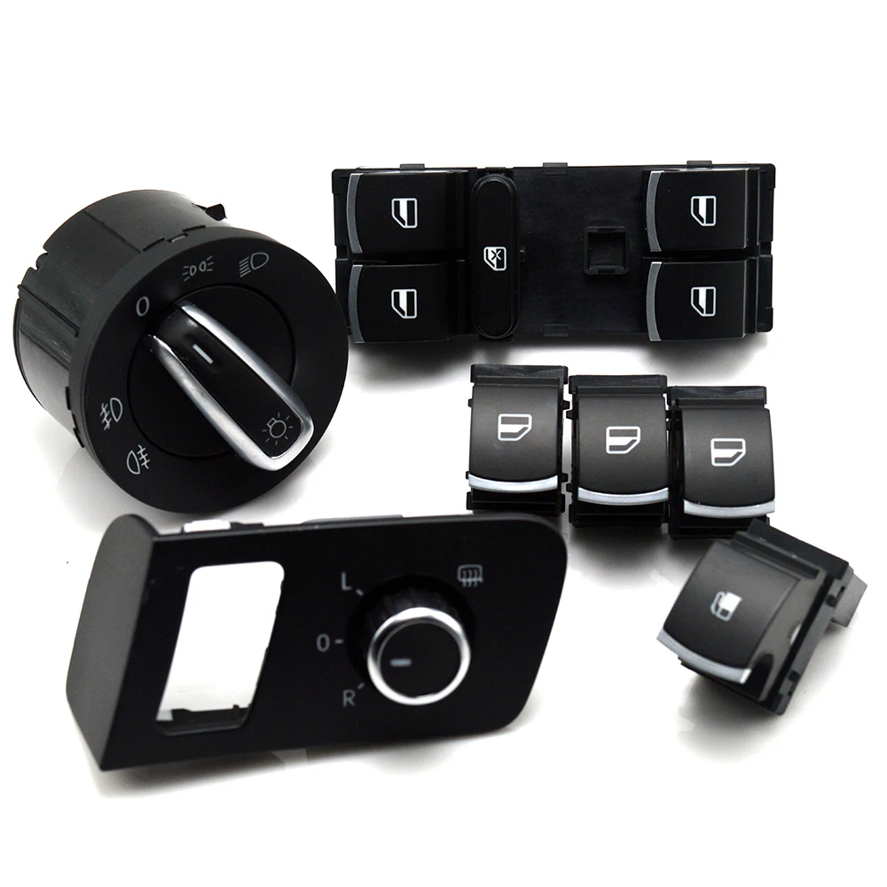 New Chrome high quality Mirror window headlight Fuel tank switch for VW Volkswagen Touran 2003-2015 Caddy 1TD959565A 1KD959833
New Chrome high quality Mirror window headlight Fuel tank switch for VW Volkswagen Touran 2003-2015 Caddy 1TD959565A 1KD959833
