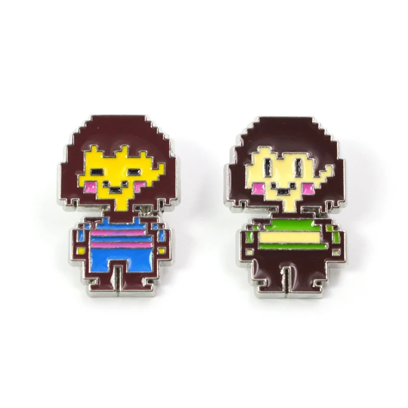 10pcs Undertale characters cute kids cosplay women 90s funny cartoon backpack clothes diy decoration Enamel Brooches badge pins
10pcs Undertale characters cute kids cosplay women 90s funny cartoon backpack clothes diy decoration Enamel Brooches badge pins