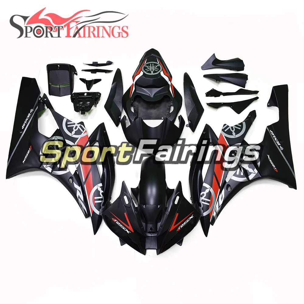 Fairings For Yamaha YZF-R6 YZF600 R6 Year 2006 2007 06-07 ABS Motorcycle Fairing Kit Bodywork Cowling Fairings Black Red Covers
Fairings For Yamaha YZF-R6 YZF600 R6 Year 2006 2007 06-07 ABS Motorcycle Fairing Kit Bodywork Cowling Fairings Black Red Covers
