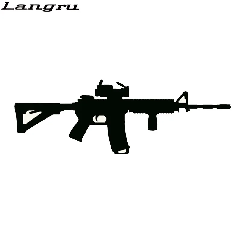 Langru автомат Штурмовая винтовка Стайлинг Автомобильная наклейка для грузовика