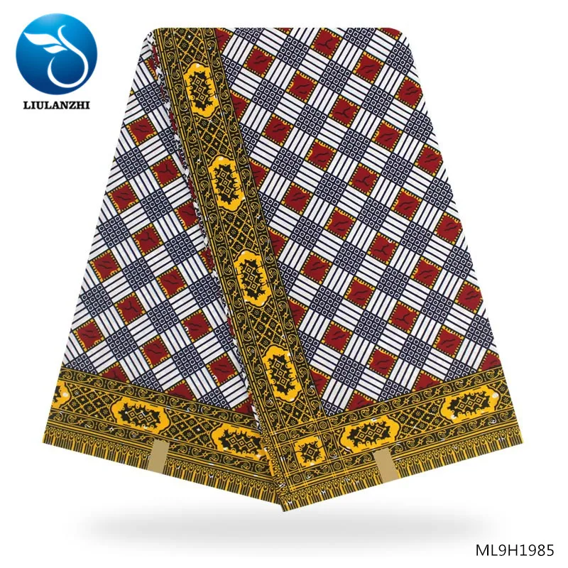 LIULANZHI 2019 African Fabric Printing High Quality Wax Ankara Cotton Fabric for Dress 6 yards/lot ML9H1989
LIULANZHI 2019 African Fabric Printing High Quality Wax Ankara Cotton Fabric for Dress 6 yards/lot ML9H1989
