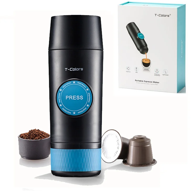 Capsule&Powder Espresso Maker Portable Travel Espresso machine Manual Coffee maker Hand press Coffee Machine Gift box
Capsule&Powder Espresso Maker Portable Travel Espresso machine Manual Coffee maker Hand press Coffee Machine Gift box