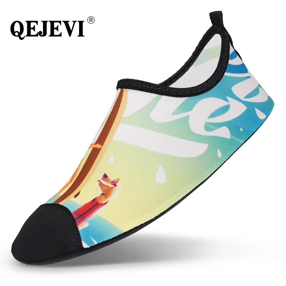 QEJEVI Женская и мужская спортивная обувь летняя пляжная для плавания прогулок йоги