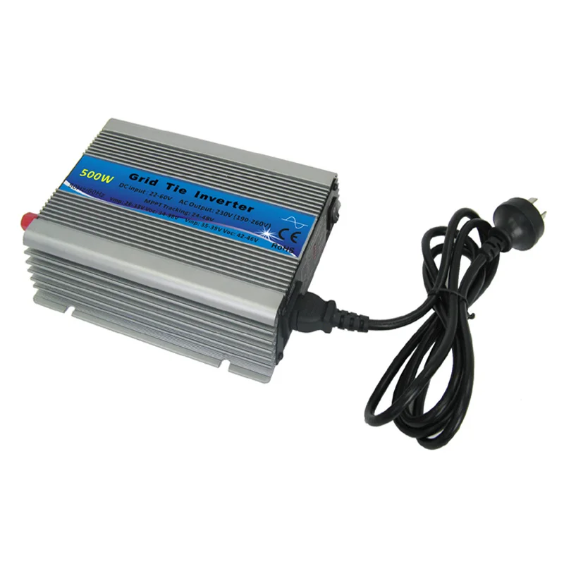 500W Smart Micro Inverter Grid Tie Inverter design for PV Module Suitable for 24V/36V/48V Battery and Small Wind Turbine System
500W Smart Micro Inverter Grid Tie Inverter design for PV Module Suitable for 24V/36V/48V Battery and Small Wind Turbine System