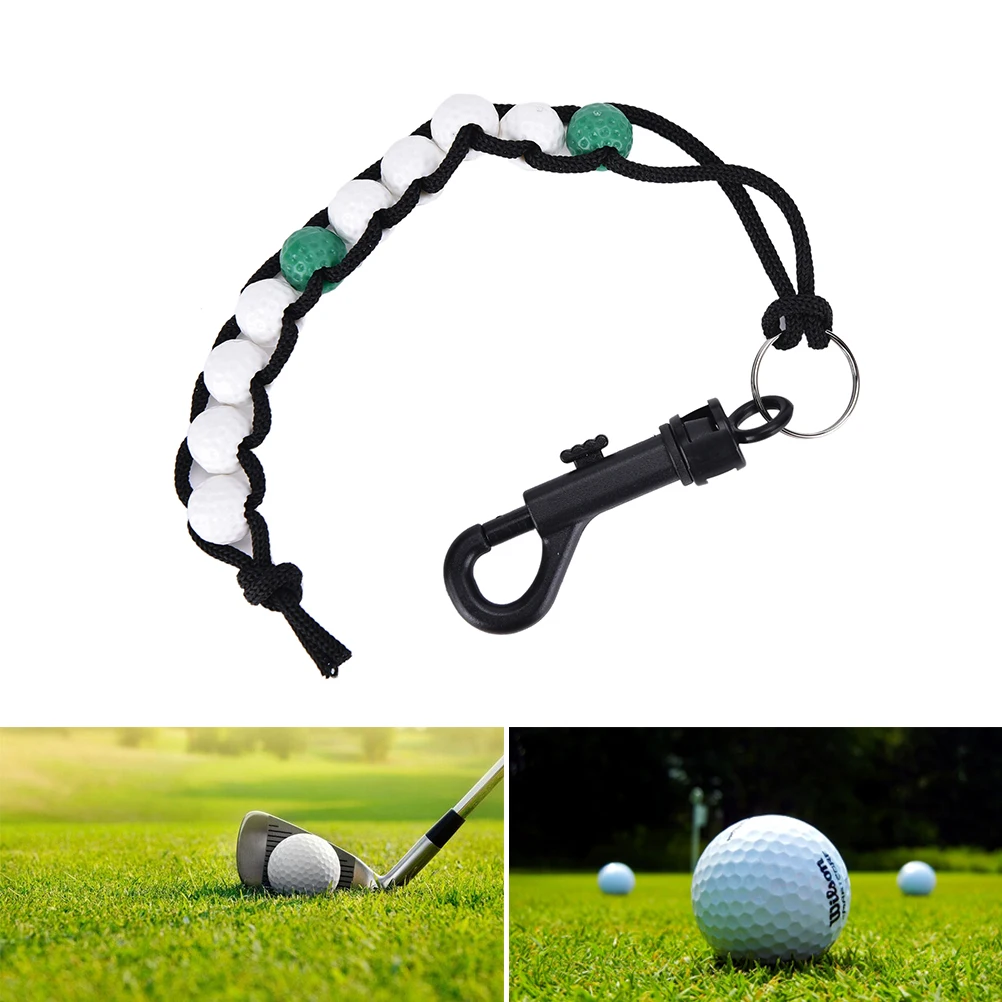 1Pcs Golf Ball Beads Score Counter Stroke Putt Scoring Chain with Clip Club Golf Accessories
1Pcs Golf Ball Beads Score Counter Stroke Putt Scoring Chain with Clip Club Golf Accessories