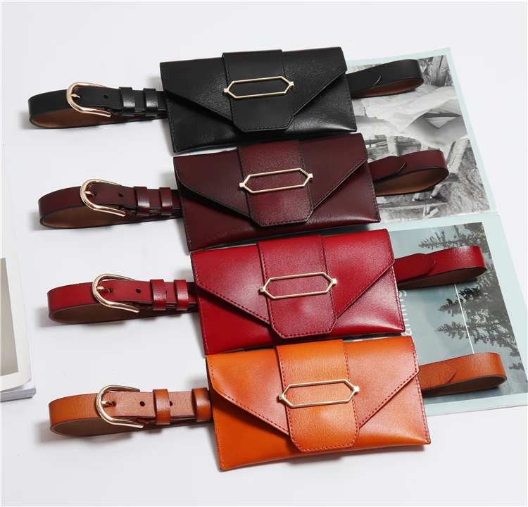 Brand Solid Cowskin Phone Fanny Packs Women Genuine Leather Large Size Adjustable Waist belt With Bag Street Female Chest Bags
Brand Solid Cowskin Phone Fanny Packs Women Genuine Leather Large Size Adjustable Waist belt With Bag Street Female Chest Bags