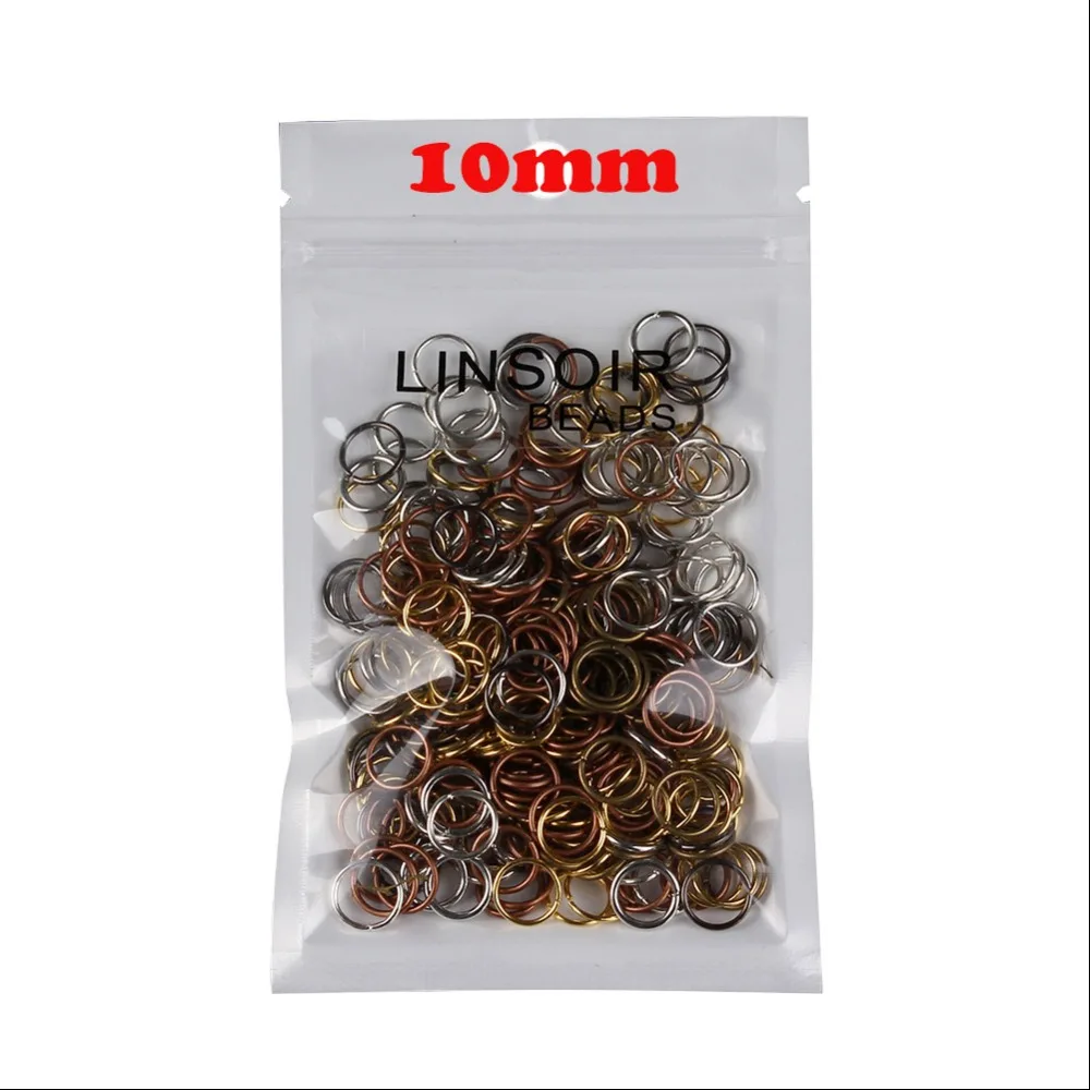300pcs/lot 10mm Single Loops Open Split Rings Silver Gold Color Jump Rings for DIY Jewelry Findings Connector Creative F2973
300pcs/lot 10mm Single Loops Open Split Rings Silver Gold Color Jump Rings for DIY Jewelry Findings Connector Creative F2973