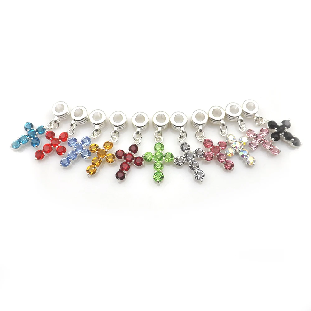 Fashion Crystal Crosses Necklace Pendant European Style Multicolor Rhinestone Charm For Snake Chain
Fashion Crystal Crosses Necklace Pendant European Style Multicolor Rhinestone Charm For Snake Chain