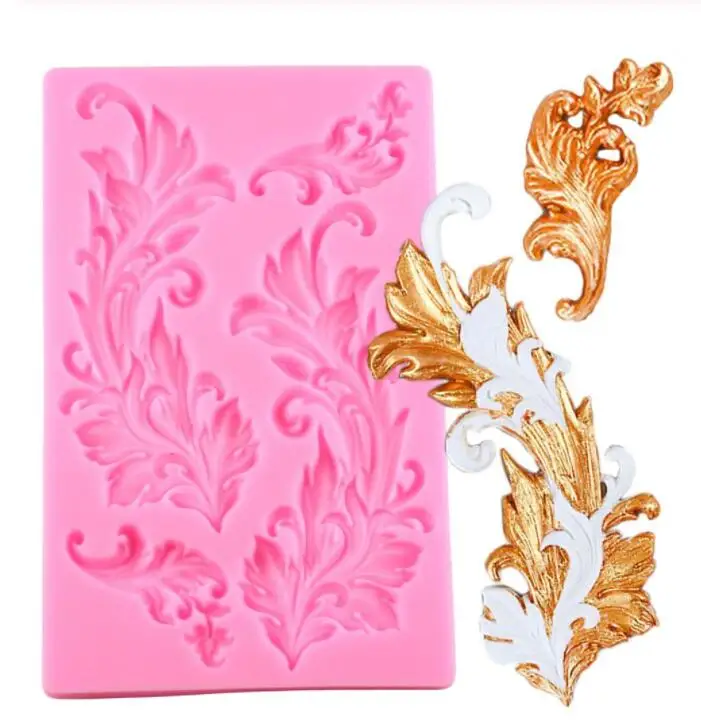 European DIY Baroque Scroll Relief Cake Border Silicone Mold Frame Fondant Cake Decorating Tools Candy Chocolate Gumpaste Mould
European DIY Baroque Scroll Relief Cake Border Silicone Mold Frame Fondant Cake Decorating Tools Candy Chocolate Gumpaste Mould