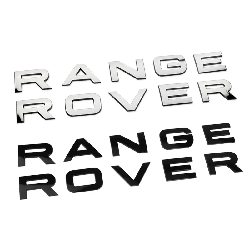 10 компл. 3D абс высококачественный для RANGE ROVER буквы Автомобильная Передняя Крышка