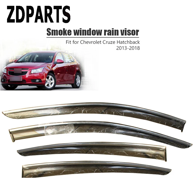 ZDPARTS 4pcs Car Wind Deflector Sun Guard Rain Wind Vent Visor Cover Trim Accessories For Chevrolet Cruze Hatchback 2013-2018
ZDPARTS 4pcs Car Wind Deflector Sun Guard Rain Wind Vent Visor Cover Trim Accessories For Chevrolet Cruze Hatchback 2013-2018