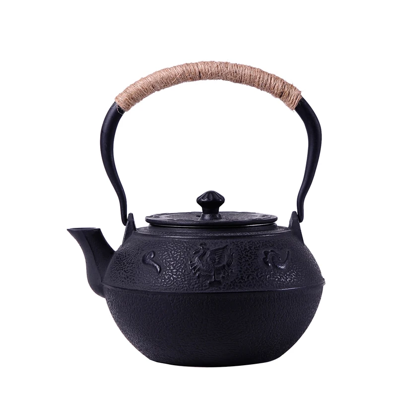 Cast iron pot uncoated Japanese style iron pot Office Kung Fu tea with large capacity 1.2L
Cast iron pot uncoated Japanese style iron pot Office Kung Fu tea with large capacity 1.2L