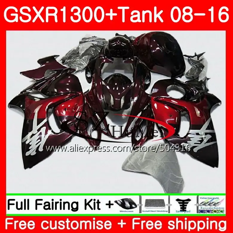 Injection For SUZUKI Hayabusa GSXR1300 all Wine red 08 09 10 11 12 13 15 3SH10 GSXR 1300 2008 2009 2010 2011 2013 2016 Fairings
Injection For SUZUKI Hayabusa GSXR1300 all Wine red 08 09 10 11 12 13 15 3SH10 GSXR 1300 2008 2009 2010 2011 2013 2016 Fairings