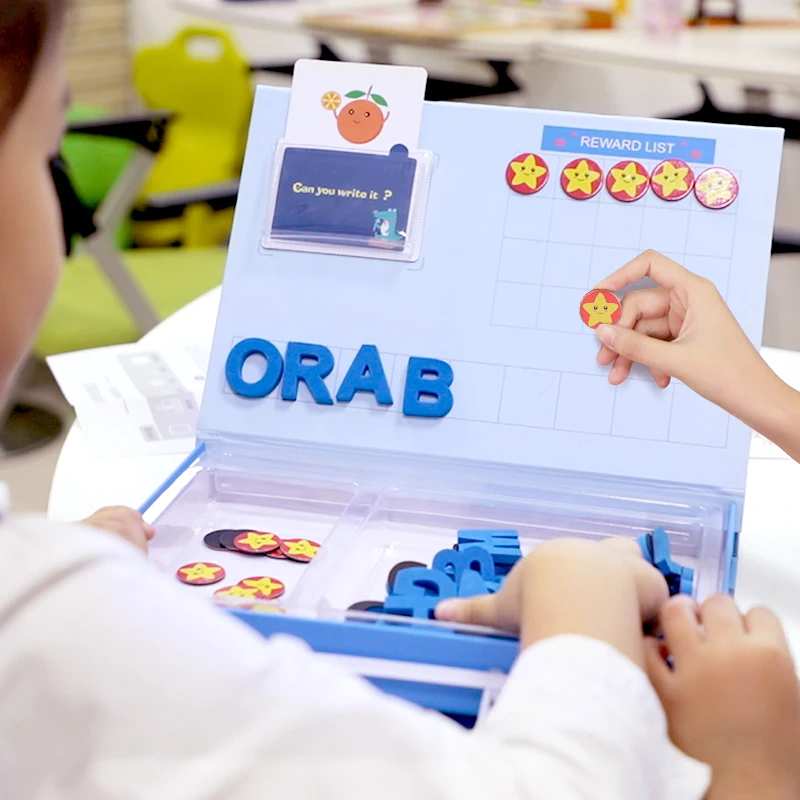 Learning English Sight Words Puzzles Card Spelling Magnetic Alphabet Letters Game Early Learning Educational Toys For Kids Gifts
Learning English Sight Words Puzzles Card Spelling Magnetic Alphabet Letters Game Early Learning Educational Toys For Kids Gifts