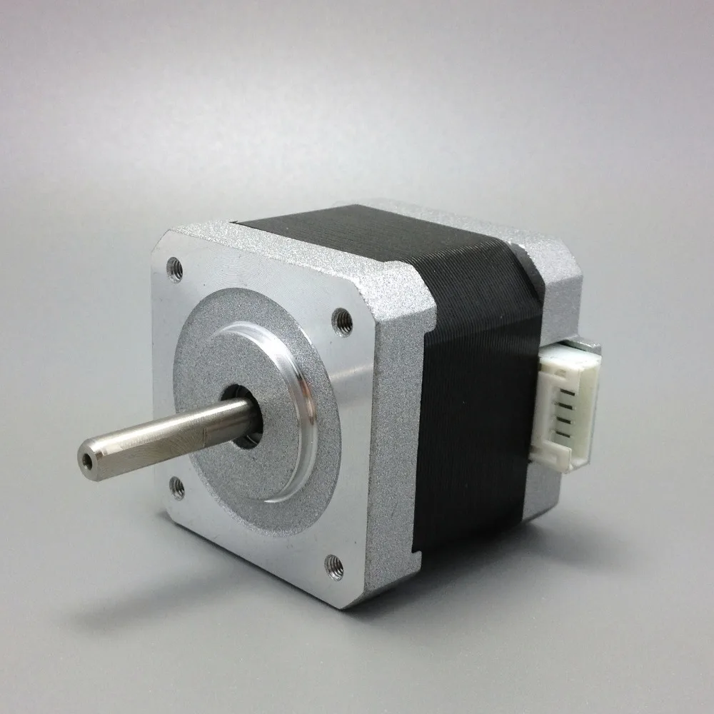 Nema 17 Stepper Motor 42HS40-1704-13A (17HS4401) single shaft 0.42NM 4.2kg.cm 1.7A motor length 40mm CNC Engraving
Nema 17 Stepper Motor 42HS40-1704-13A (17HS4401) single shaft 0.42NM 4.2kg.cm 1.7A motor length 40mm CNC Engraving