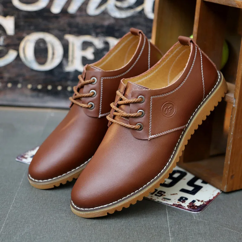 LAISUMK Casual Leather Fashion Spring Autumn Comfortable Men Leisure Shoes Big Size Breathable Flats Business
LAISUMK Casual Leather Fashion Spring Autumn Comfortable Men Leisure Shoes Big Size Breathable Flats Business