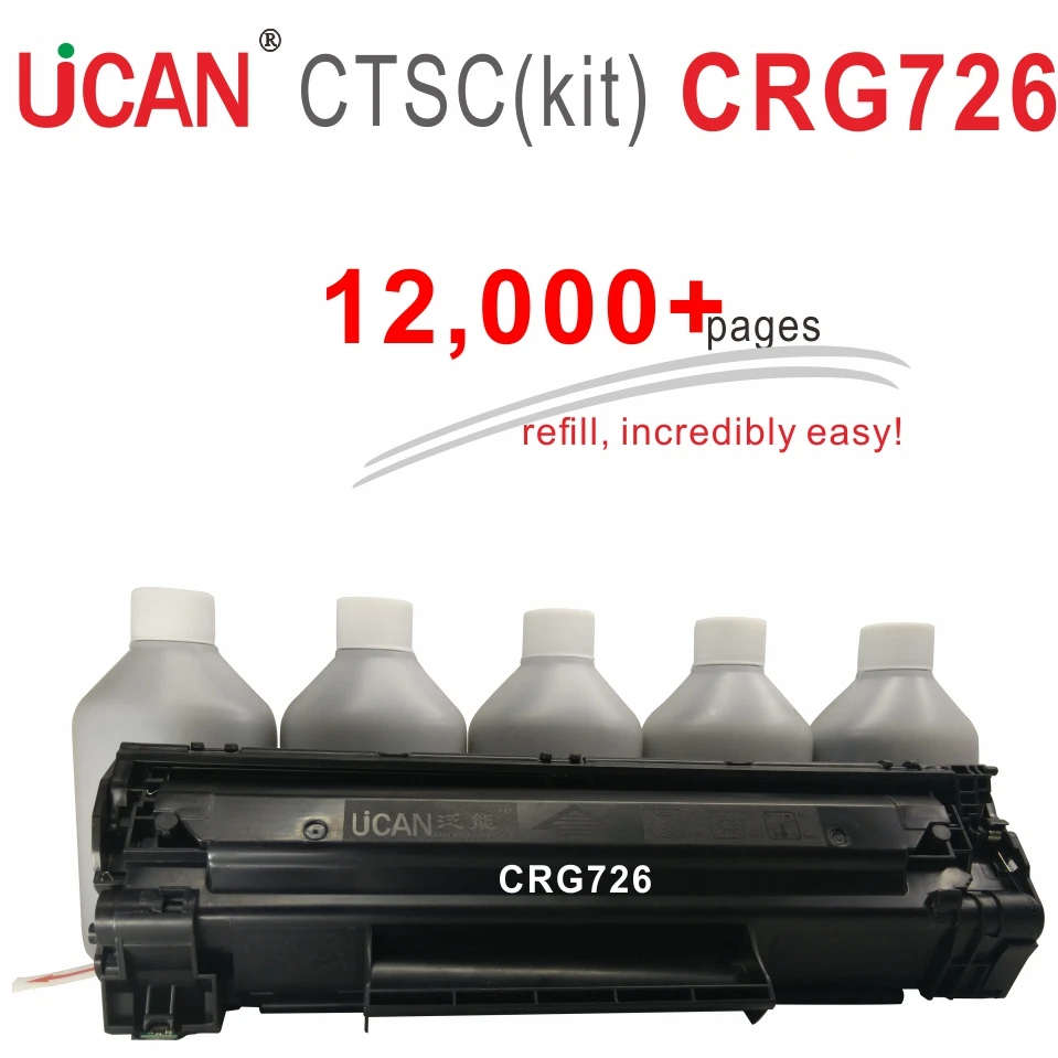 CRG 726 CRG726 для Canon LBP 6200d 6230 6230d Картридж принтера UCAN CTSC kit 12000 страниц Китай Патент