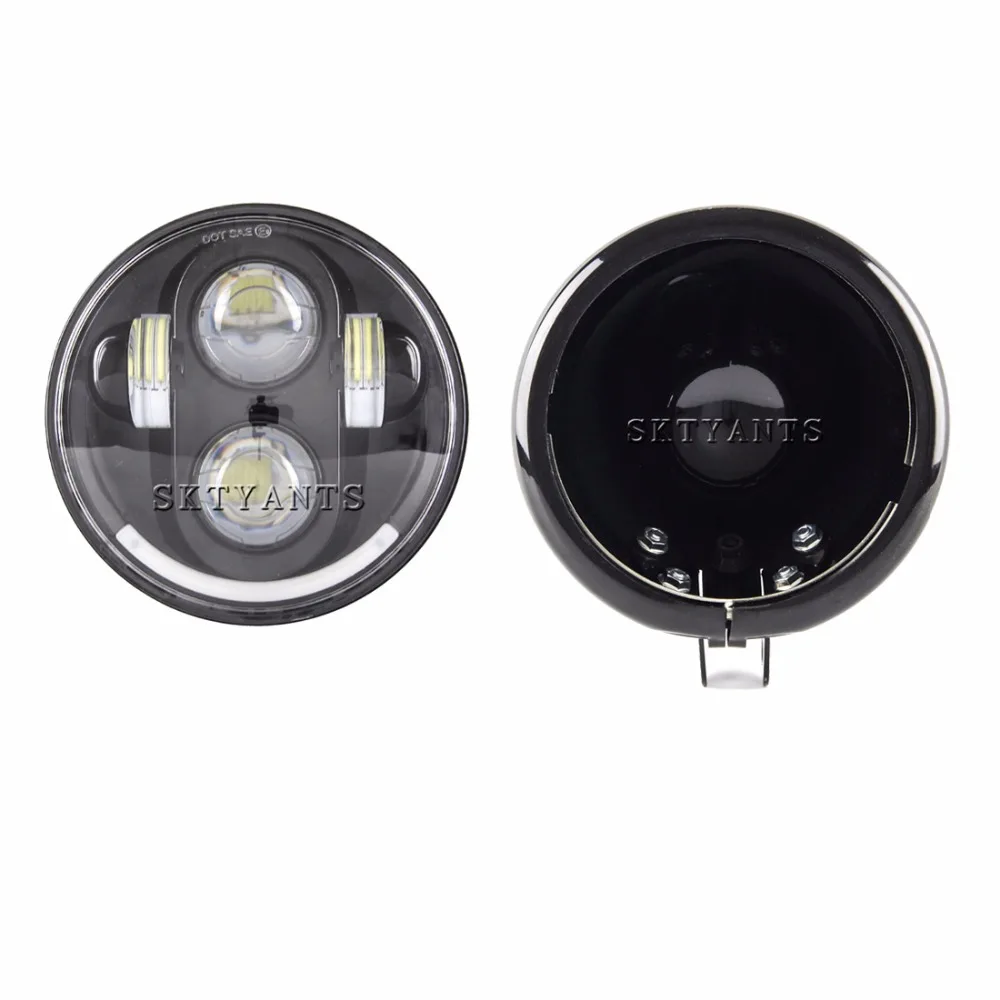5.75 Inch LED Motorcycle Headlights Fit 5.75" Headlamp Angel Eye For Sportsters XL XG XR VRSCD Dyna
5.75 Inch LED Motorcycle Headlights Fit 5.75" Headlamp Angel Eye For Sportsters XL XG XR VRSCD Dyna