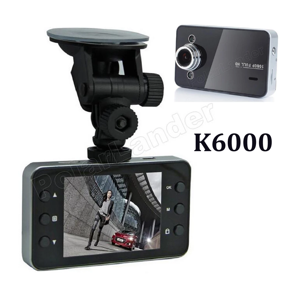 Car DVR 2.7" TFT Screen video Recorder Motion Detection Night Vision G-Sensor Vehicle dashcam Full 1080P K6000
Car DVR 2.7" TFT Screen video Recorder Motion Detection Night Vision G-Sensor Vehicle dashcam Full 1080P K6000