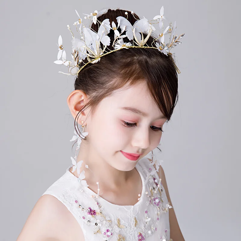 Набор с тиарой и бабочкой, серьги, Милая принцесса, для вечеринки, для выступлений, белый, для торжеств, корейский стиль, аксессуары для девоч...
Набор с тиарой и бабочкой, серьги, Милая принцесса, для вечеринки, для выступлений, белый, для торжеств, корейский стиль, аксессуары для девоч...