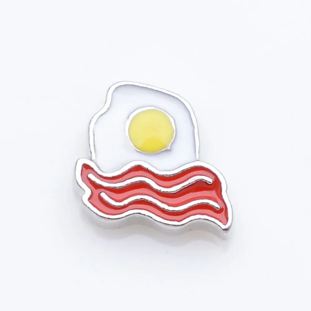 Фото Жареные яйца Плавающие Подвески подходят для плавающих жилых медальонов