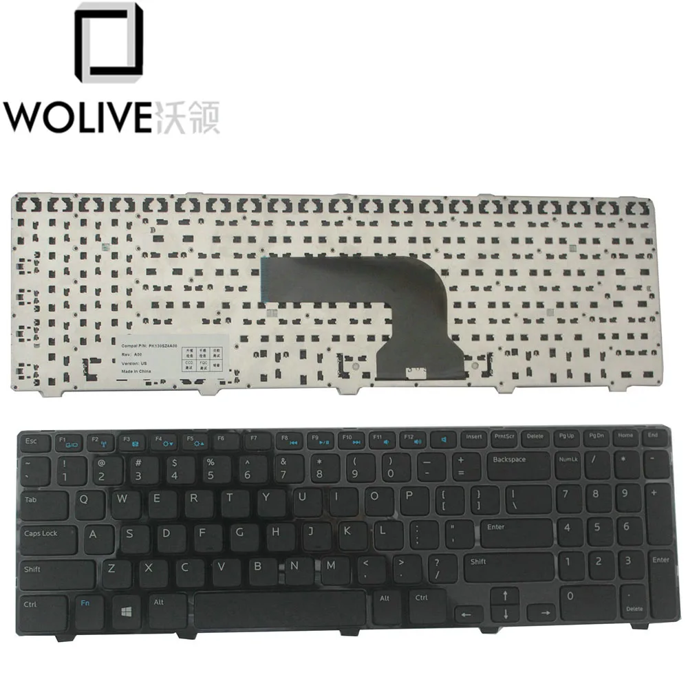 Wolive 95% новая клавиатура для ноутбука с американской раскладкой для Dell 15R-3521 5521 клавиатура N5521 N3521 V2521
Wolive 95% новая клавиатура для ноутбука с американской раскладкой для Dell 15R-3521 5521 клавиатура N5521 N3521 V2521