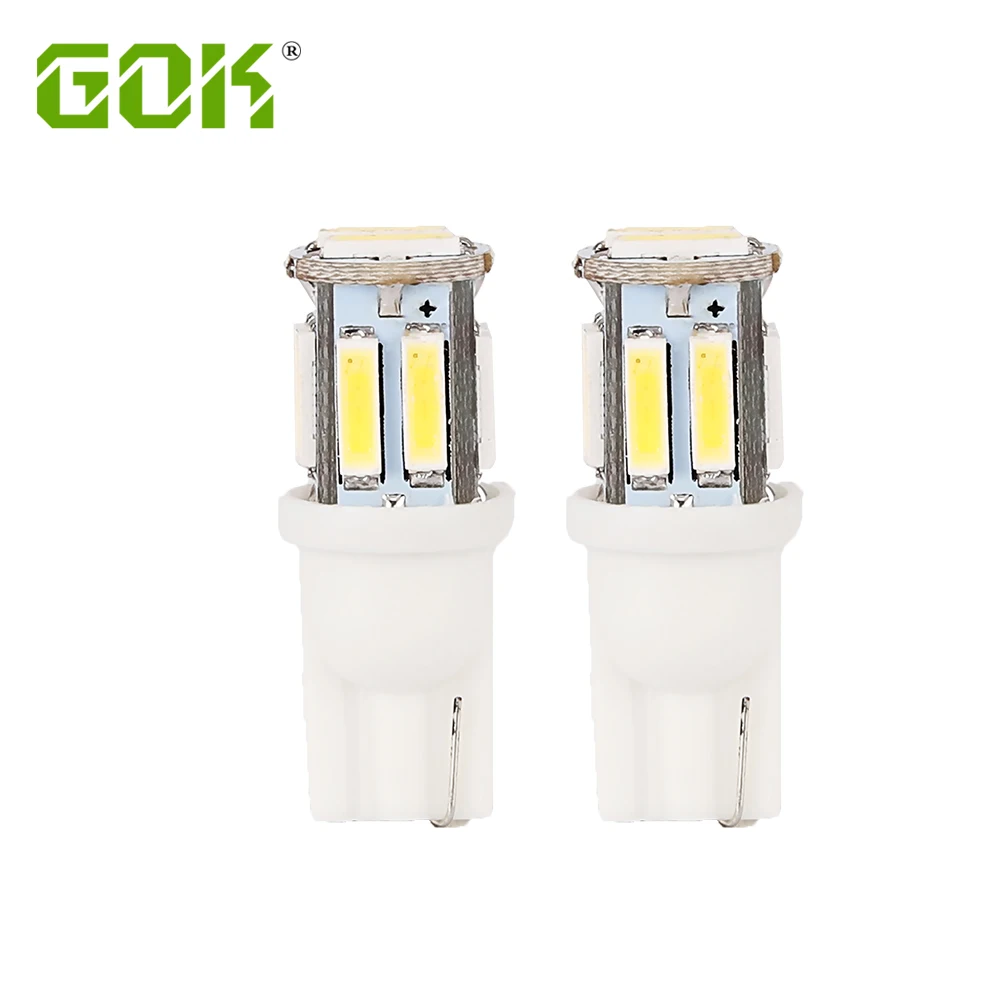 4PCS White light T10 10smd 7020 led T10 W5W LED Bulbs t10 194 168 led Wedge Replacement Lights Car wedge parking dome light
4PCS White light T10 10smd 7020 led T10 W5W LED Bulbs t10 194 168 led Wedge Replacement Lights Car wedge parking dome light