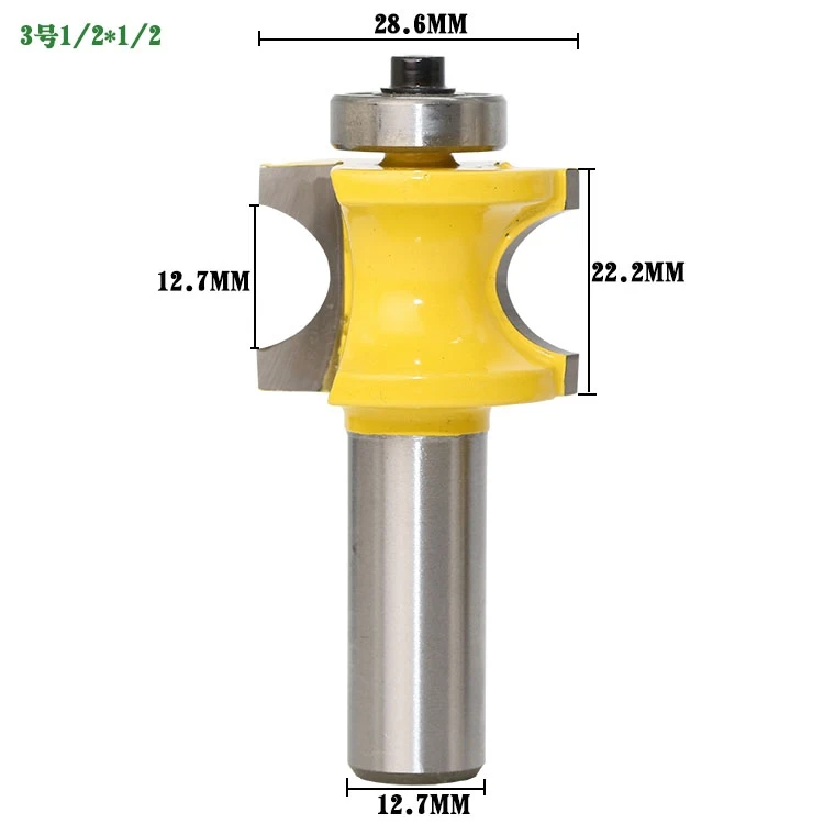 free shipping 1Pc Bullnose Router Bit Set C3 Carbide Tipped 1/2" Shank Woodworking cutter
free shipping 1Pc Bullnose Router Bit Set C3 Carbide Tipped 1/2" Shank Woodworking cutter