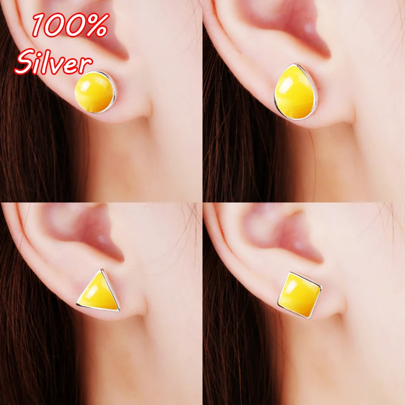 925 Sterling Silver Color Women's Stud Earring Blanks Base Fit 8*8mm7*10mm Bead SettingsDIY Jewelry Making Accessories Wholesale
925 Sterling Silver Color Women's Stud Earring Blanks Base Fit 8*8mm7*10mm Bead SettingsDIY Jewelry Making Accessories Wholesale