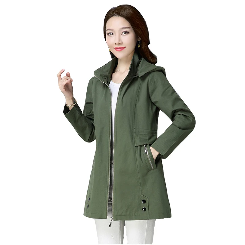 Spring trench coat womens 2020 autumn casual loose windbreakers womens solid hooded plus size coats female long slim windbreaker
Spring trench coat womens 2020 autumn casual loose windbreakers womens solid hooded plus size coats female long slim windbreaker
