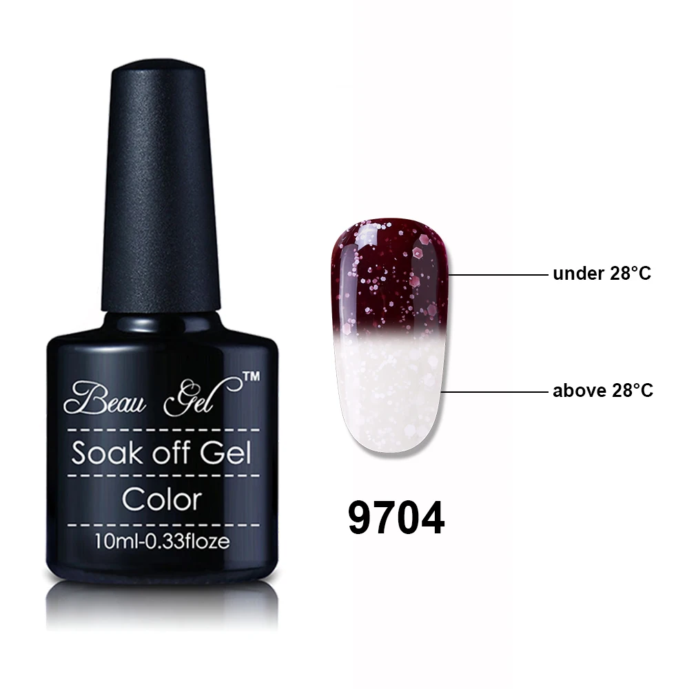 Beau Gel 30pc/Lot Temperature Change Color UV Gel Nail Polish Soak Off Bling Thermo Nail Gel Varnish Glitter Thermal Gel Lacquer
Beau Gel 30pc/Lot Temperature Change Color UV Gel Nail Polish Soak Off Bling Thermo Nail Gel Varnish Glitter Thermal Gel Lacquer