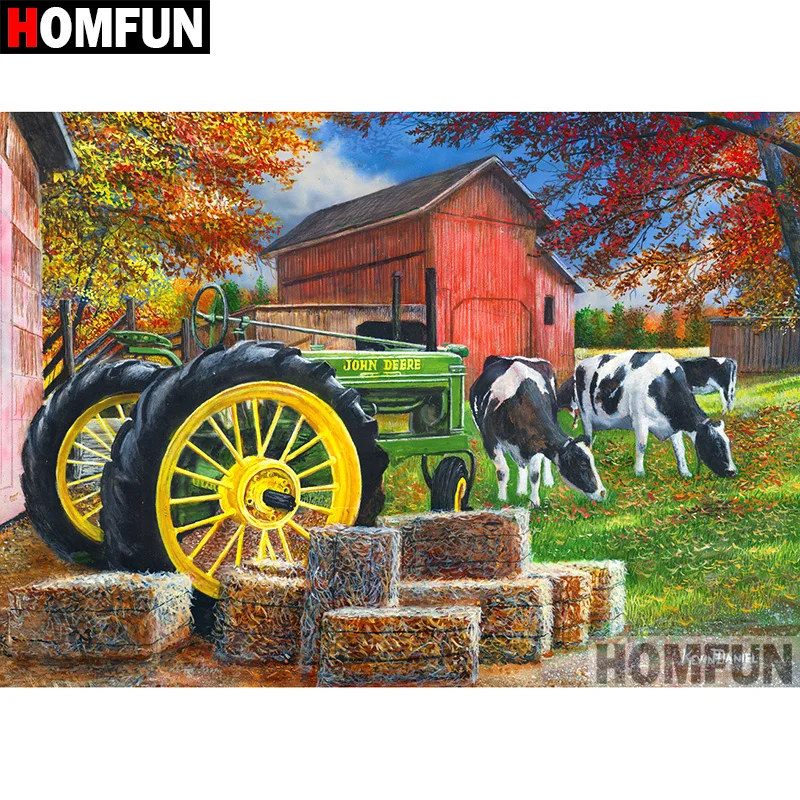 HOMFUN 5D DIY Diamond Painting Full Square/Round Drill "Tractor scenery" Embroidery Cross Stitch gift Home Decor Gift A09181
HOMFUN 5D DIY Diamond Painting Full Square/Round Drill "Tractor scenery" Embroidery Cross Stitch gift Home Decor Gift A09181