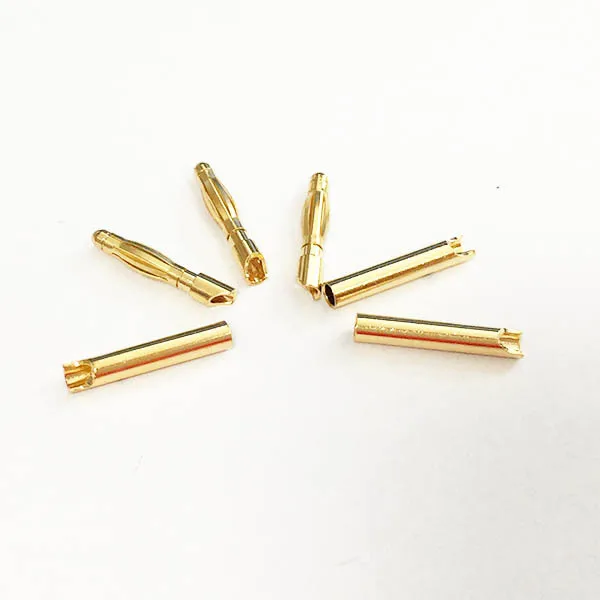 Brand New 10pairs/lot 2.0mm 2mm Banana Gold Bullet Connector DIY RC Battery ESC Motor Plug
Brand New 10pairs/lot 2.0mm 2mm Banana Gold Bullet Connector DIY RC Battery ESC Motor Plug