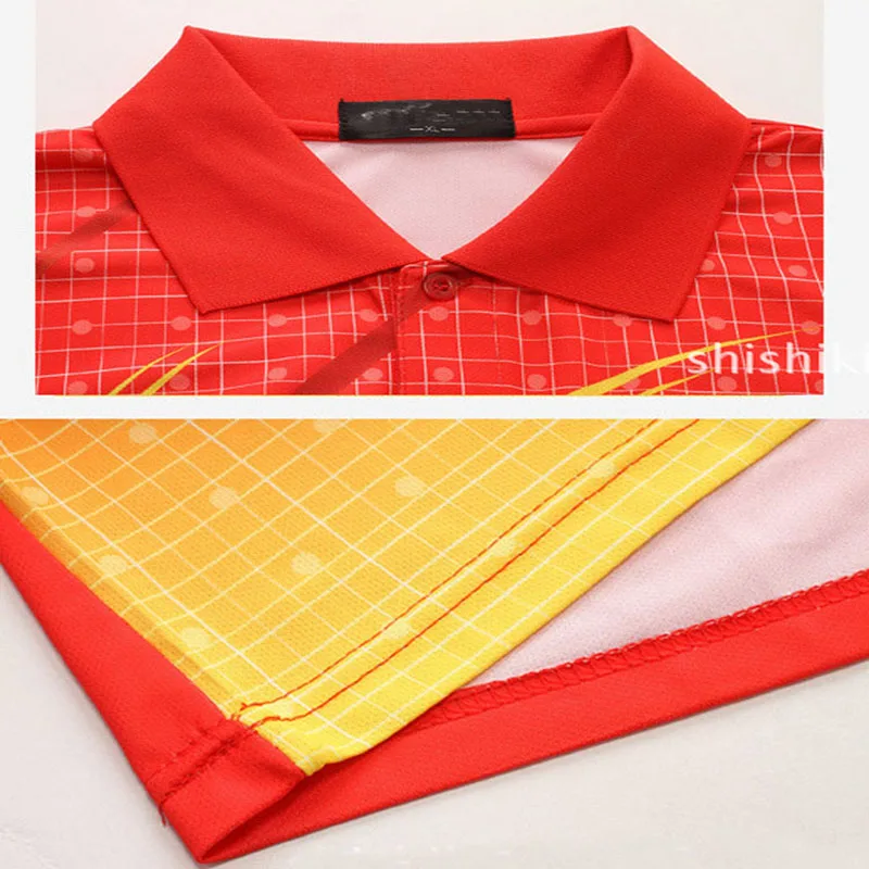 Men Tennis Shirts Sets 2017 New Design Sport Suit Shorts With Jerseys Breathable Quick Dry Badminton Table Tennis Sportswear 
Men Tennis Shirts Sets 2017 New Design Sport Suit Shorts With Jerseys Breathable Quick Dry Badminton Table Tennis Sportswear