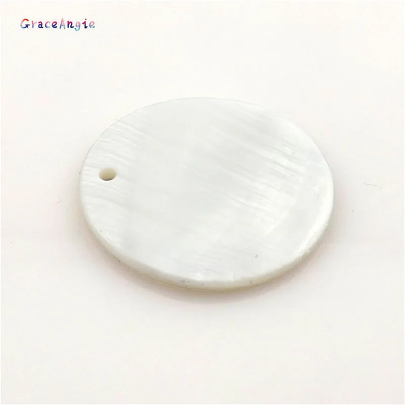 GraceAngie 20pcs/bag Natural Shell Milk White Round With Holes DIY Jewelry Accessories For Wedding Party Gift
GraceAngie 20pcs/bag Natural Shell Milk White Round With Holes DIY Jewelry Accessories For Wedding Party Gift