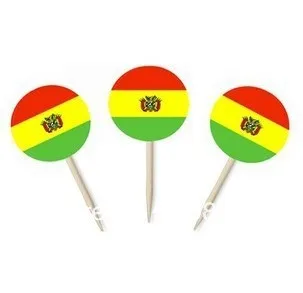 DHL free shipping Factory wholesale 65mm Banner /Advertising /Promotional Flag (toothpick flag)-Bolivia flag
DHL free shipping Factory wholesale 65mm Banner /Advertising /Promotional Flag (toothpick flag)-Bolivia flag