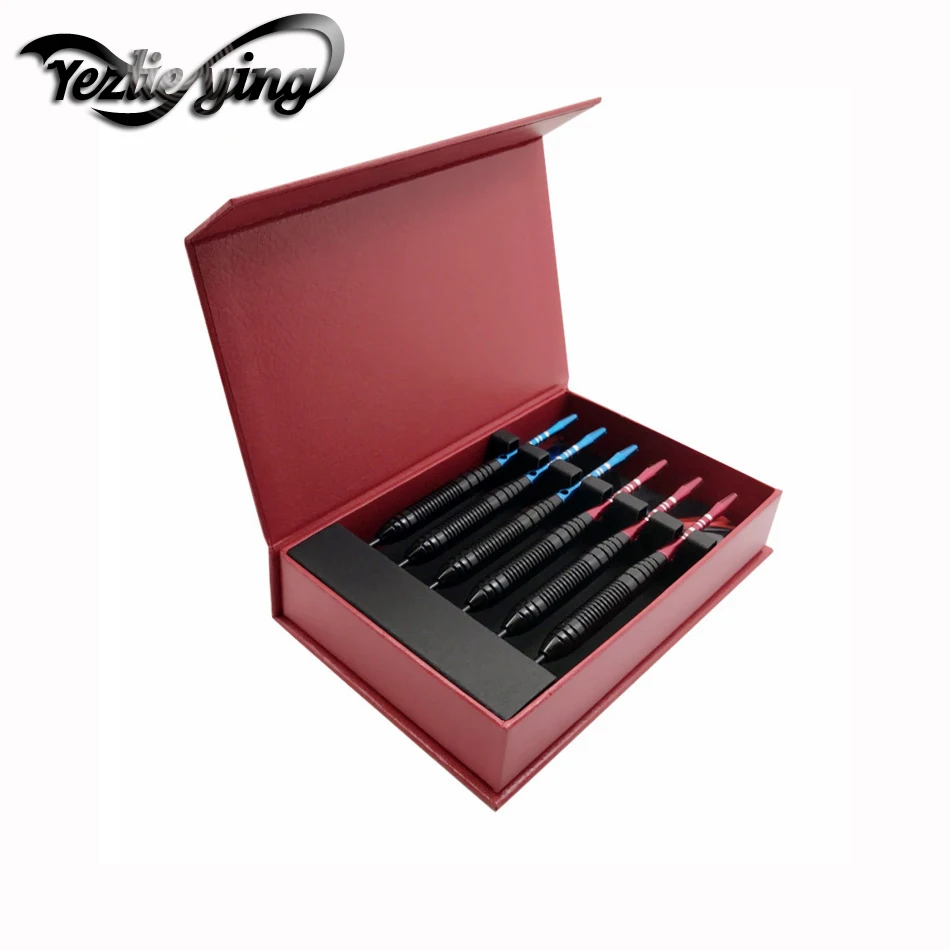 FYZLCION 3PCS/Set of Professional Darts 22 Grams Red Blue Steel Tip Darts and Darts Aluminum Tree Darts Gift Box Set
FYZLCION 3PCS/Set of Professional Darts 22 Grams Red Blue Steel Tip Darts and Darts Aluminum Tree Darts Gift Box Set