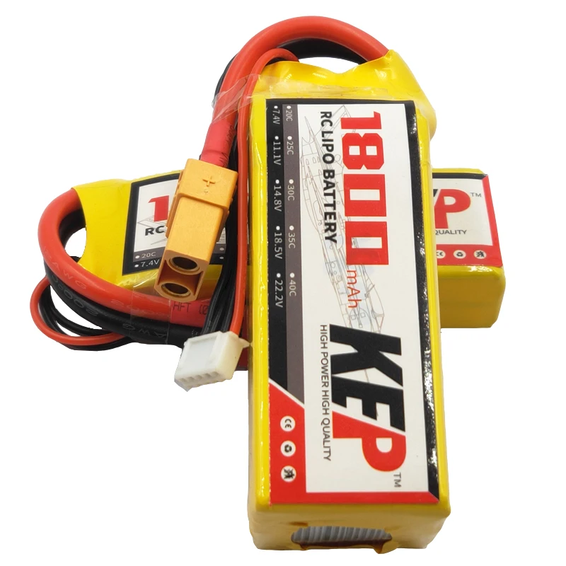 High Discharge Rate 14.8v 30C 40C 1800mAh 4S Rechargeable RC Lipo Battery for Remote Control Helicopter RC Plane XT60 T Plug
High Discharge Rate 14.8v 30C 40C 1800mAh 4S Rechargeable RC Lipo Battery for Remote Control Helicopter RC Plane XT60 T Plug