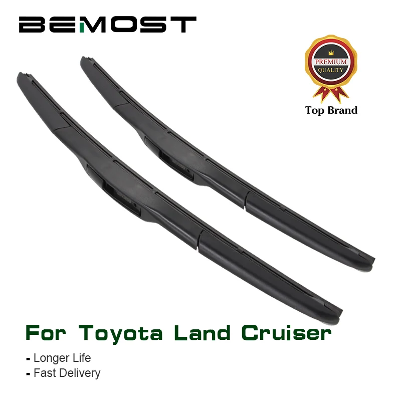BEMOST Car Windscreen Wiper Blade Natural Rubber For Toyota Land Cruiser J100 J200 Fit Hook Arm Model Year From 2002 To 2015
BEMOST Car Windscreen Wiper Blade Natural Rubber For Toyota Land Cruiser J100 J200 Fit Hook Arm Model Year From 2002 To 2015