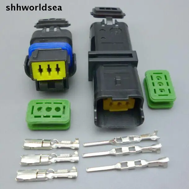 shhworldsea 5/30/100sets 3 Pin male female 1.5mm senser connector,water Temp sensor plug Car Temp for VW,for BMW,for Buick.
shhworldsea 5/30/100sets 3 Pin male female 1.5mm senser connector,water Temp sensor plug Car Temp for VW,for BMW,for Buick.