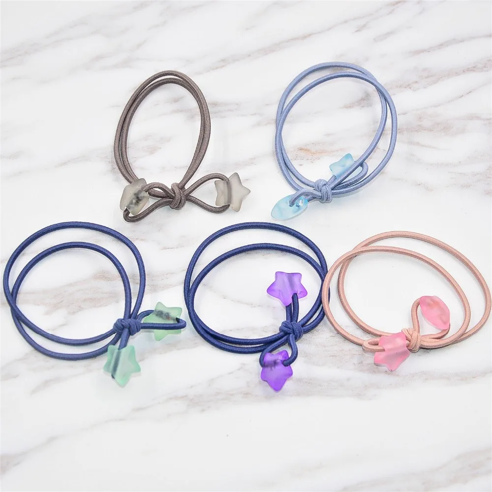 5Pcs/lot Lovely five star Elastic Hair Rope Ties Hairband Headwear Elastic Rubber Bands Kids Hairpins Hair Accessories
5Pcs/lot Lovely five star Elastic Hair Rope Ties Hairband Headwear Elastic Rubber Bands Kids Hairpins Hair Accessories