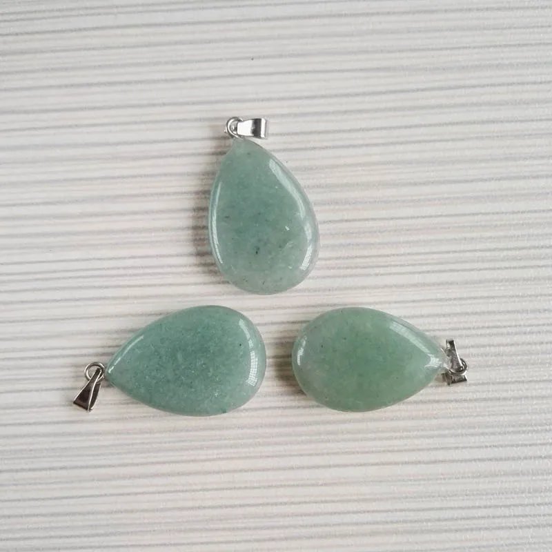 wholesale 50PCS natural Green Aventurine stone pendants Charms water drop pendant for Necklaces jewelry making
wholesale 50PCS natural Green Aventurine stone pendants Charms water drop pendant for Necklaces jewelry making