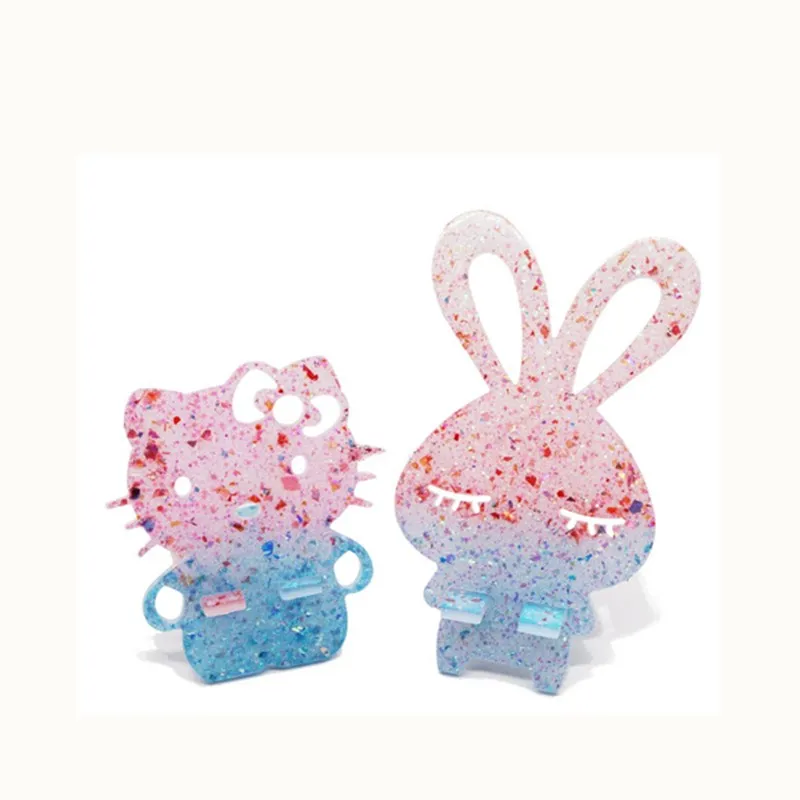 4 transparent cats bear rabbit shape silicone mobile phone holder DIY type epoxy resin mold
4 transparent cats bear rabbit shape silicone mobile phone holder DIY type epoxy resin mold