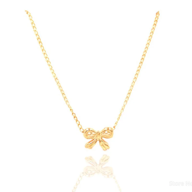 2018 New Cute Bowknot Pendant Short Chain Choker Necklace For Women Golden wish necklace with card Jewelry As gift LUCK
2018 New Cute Bowknot Pendant Short Chain Choker Necklace For Women Golden wish necklace with card Jewelry As gift LUCK