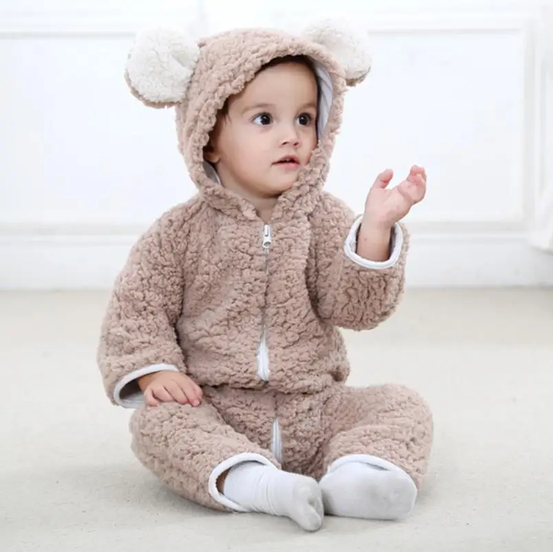 Winter baby boys warm windproof romper,kids clothing,newborn baby girls fleece overall outwear clothes,baby boy romper for 3-24M
Winter baby boys warm windproof romper,kids clothing,newborn baby girls fleece overall outwear clothes,baby boy romper for 3-24M